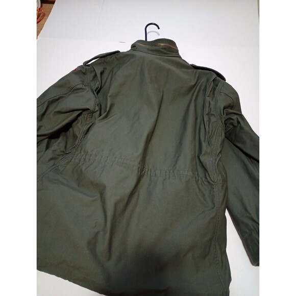 Vietnam Era Memorial Cold Weather Field Coat Large Patches Alpha Industries - Picture 14 of 14